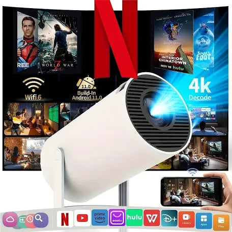 Projecteur magnétique HY300 PRO 4K